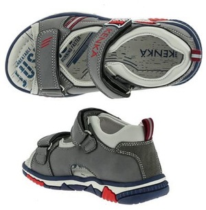    Туфли летн Kenka 1375-4 grey ( 2,0) - картинка 1