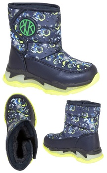    Сапоги зима Kenka 1007 navy M ( 2,5) - картинка 1
