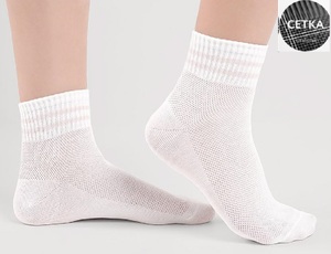    Носки Clever 1571 бел (до 110руб) М - картинка 1