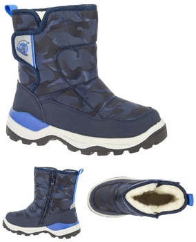    Сапоги зима Kenka 22-471 navy - картинка 1