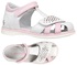 Туфли летн Flamingo 241с-з6-4440 бел/роз - картинка 1