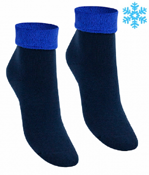    Носки плюш RuSocks 3332 син М - картинка 1