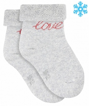   Носки плюш RuSocks 3-33497 сер М - картинка 1