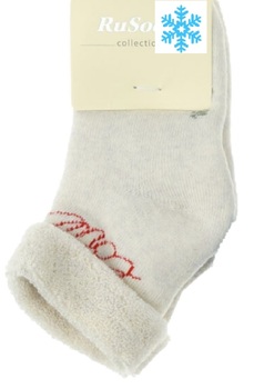   Носки плюш RuSocks 3-33497 беж М - картинка 1