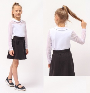    Джемпер Cherubino 63191-20 бел М 15% - картинка 1
