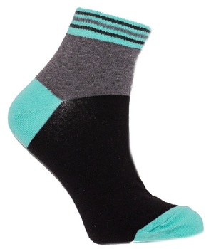    Носки Socks 224 черн-бирюза М - картинка 1